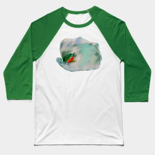 Portrait of a Colombian Tree Frog King Baseball T-Shirt